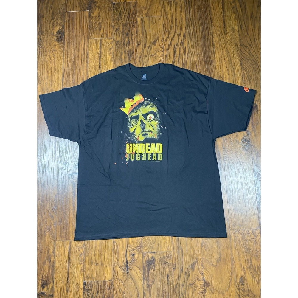 Archie Comics Undead Jughead Zombie Graphic T-Shirt Mens 3XL Black Hanes 2013